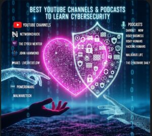 Best YouTube Channels and Podcasts to Learn Cybersecurity